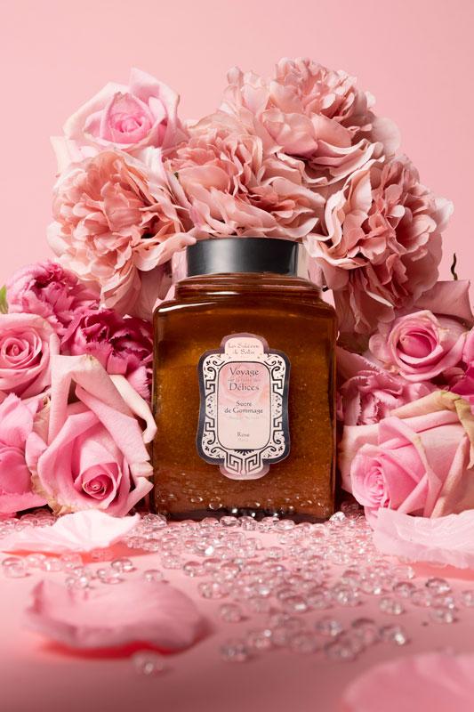 La Sultane de Saba Rose Sugar Scrub – rožė – kūno šveitiklis, 300ml