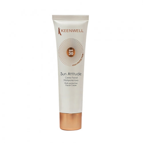 KEENWELL SUN ATTITUDE Apsauginis kremas veidui SPF30, 60ml