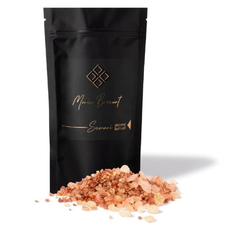 MARIE BROCART Semari Shimmer Bath Salt švytėjimo kūnui suteikianti vonios druska, 500g