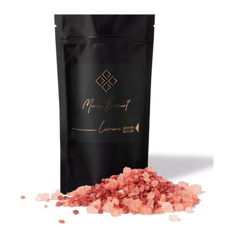 MARIE BROCART Lamari Shimmer Bath Salt Crystals švytėjimo kūnui suteikiantys vonios druskos kristalai, 400g