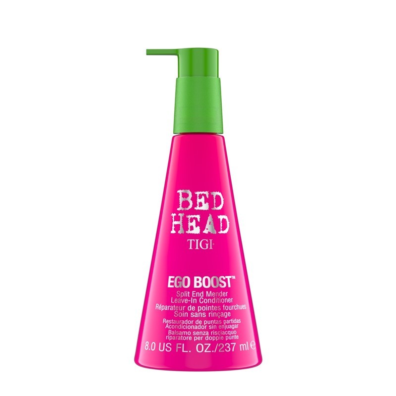 TIGI BED HEAD EGO BOOST LEAVE-IN CONDITIONER išlyginamasis kondicionierius skilinėjantiems galiukams, 237ml