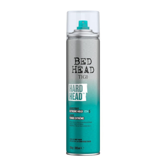 TIGI BED HEAD HARD HEAD HAIRSPRAY stiprios fiksacijos plaukų lakas, 385ml