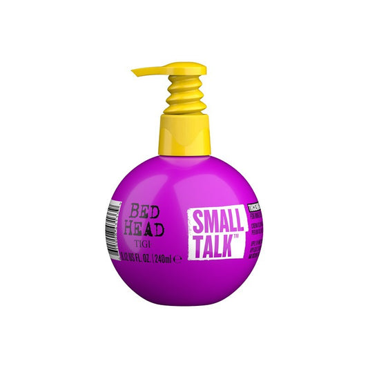 TIGI BED HEAD SMALL TALK 3-in-1 plaukų formavimo kremas: apimtis, tekstūra ir drėkinimas, 240ml