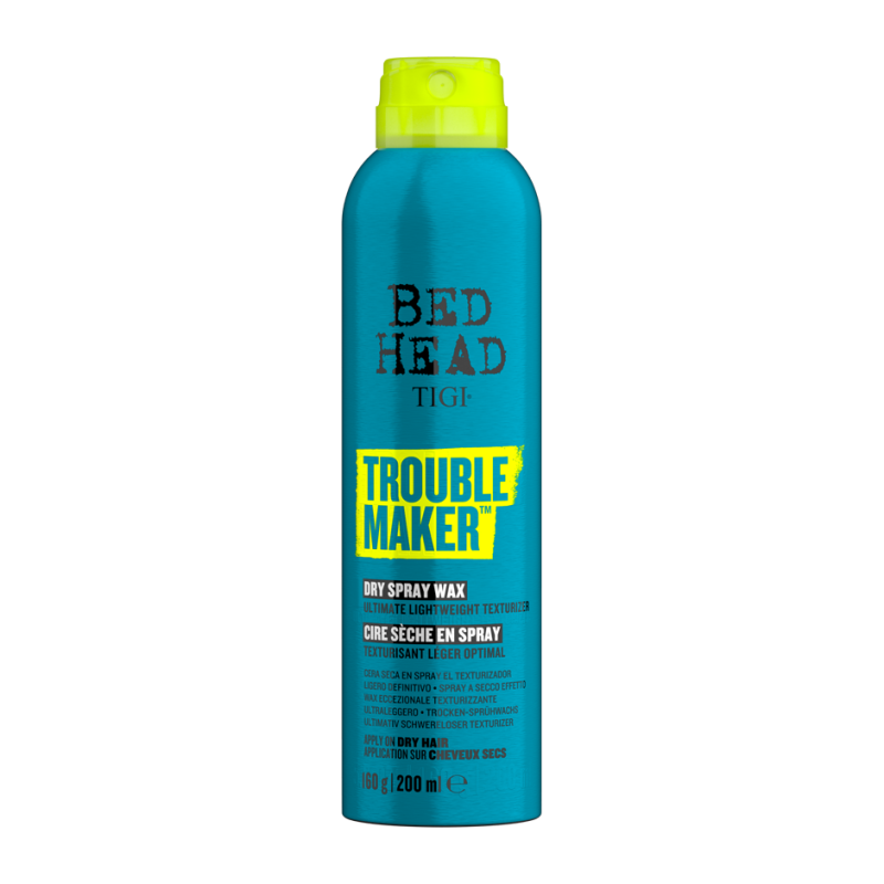 TIGI BED HEAD TROUBLE MAKER SPRAY WAX TEXTURIZER sausas purškiamas vaškas, 200ml