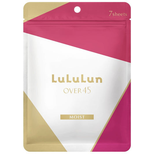 LuLuLun Over 45 Camellia 7 Pack intensyviai drėkina, saugo odą nuo senėjimo, 7 vnt.